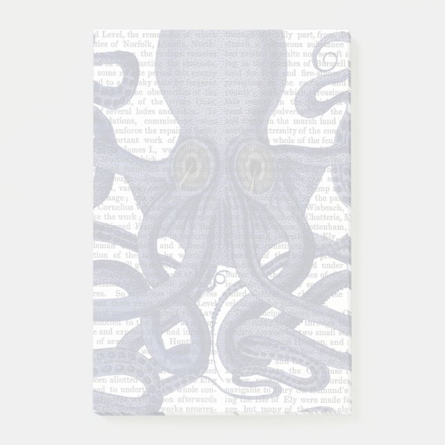 Notas Post-it® Octopus Arriba (Anverso)