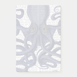 Notas Post-it® Octopus arriba-cerca