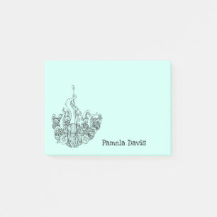 Notas Post-it® Octopus crocheting personalizado
