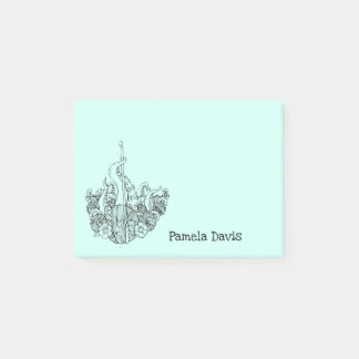 Notas Post-it® Octopus crocheting personalizado