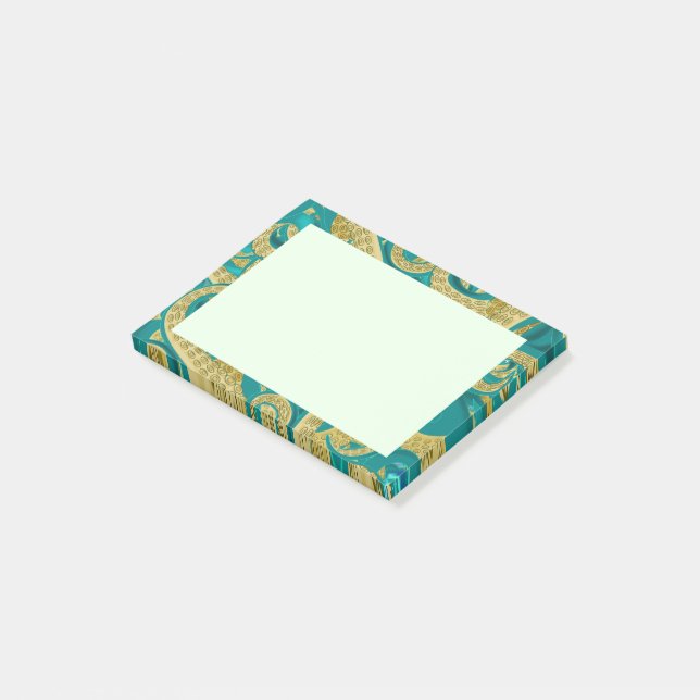 Notas Post-it® Octopus Framed Post it Notes (En perspectiva)
