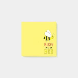 Notas Post-it® Ocupado como abeja