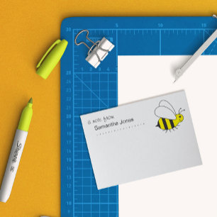 Notas Post-it® Ocupado Pequeño Bumble Bee