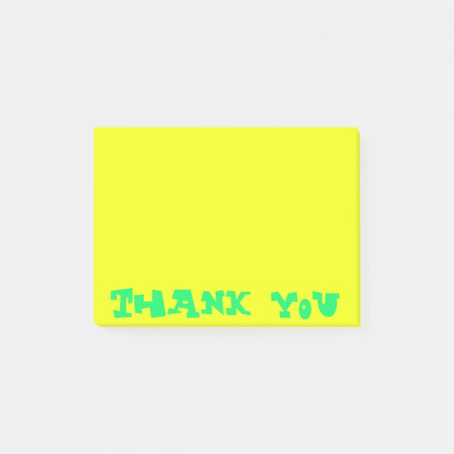 Notas Post-it® Oficina de correo it® Klebezettel Thank you (Anverso)