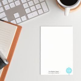 Notas Post-it® Oficina de logotipos de empresa personalizados par