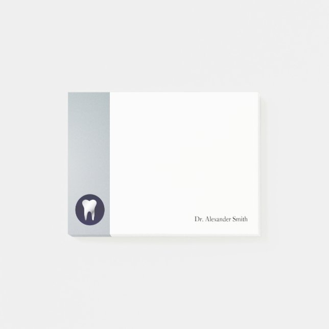 Notas Post-it® Oficinas dentales (Anverso)