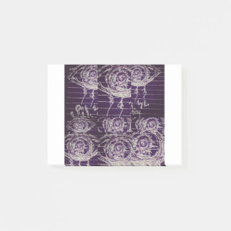 Notas Post-it® Ojo abstracto