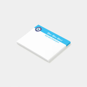 Notas Post-it® Ojo del mal griego