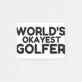 NOTAS POST-IT® OKAYEST GOLFER