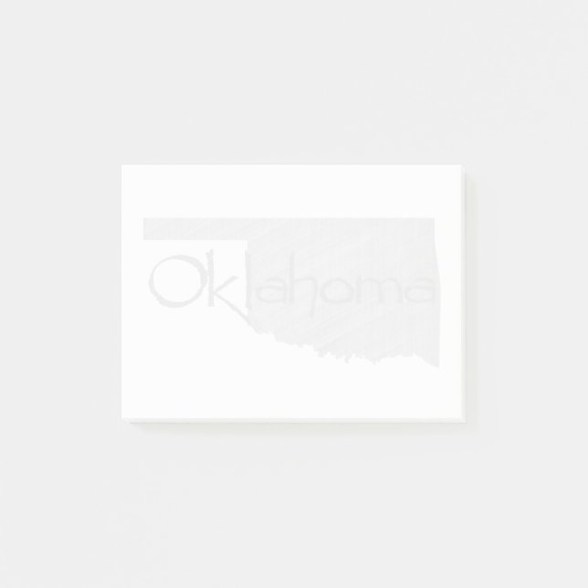 Notas Post-it® Oklahoma (Anverso)