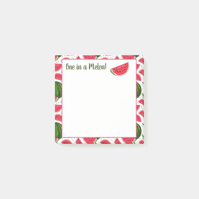Notas Post-it® Once In A Melon Post-It Notes (Anverso)