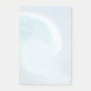 Notas Post-it® Onda azul artificial