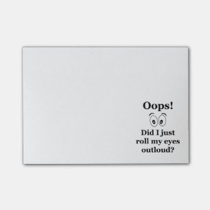 Notas Post-it® ¡Oops!