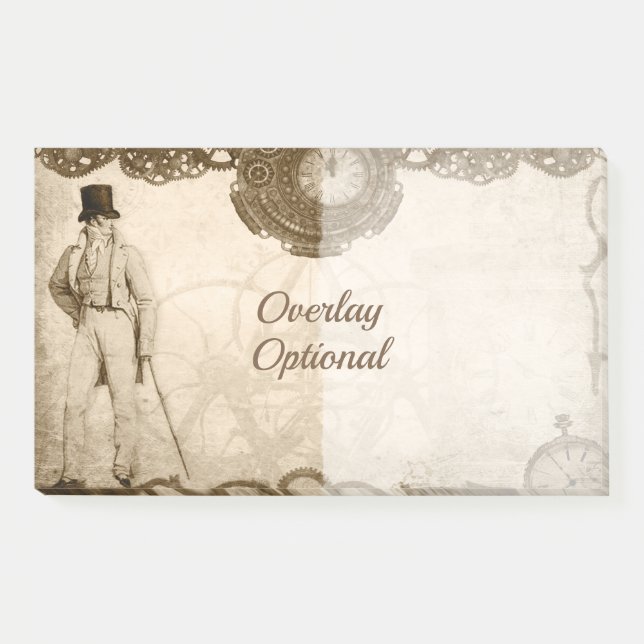 Notas Post-it® Opciones de Steampunk 25A-B (Anverso)