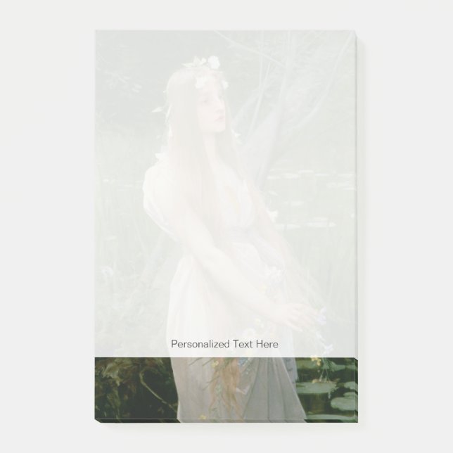 Notas Post-it® Ophelia (aceite sobre lienzo) (Anverso)