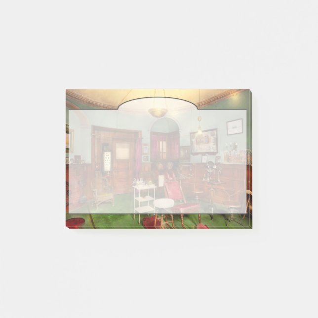 Notas Post-it® Optometrista - Veo gente muerta 1920 (Anverso)