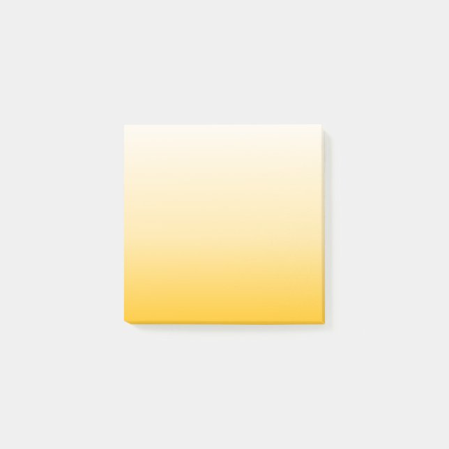 Notas Post-it® Orange Ombre Gradient (Anverso)