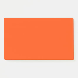 Notas Post-it® Orange Red Simple 10" x 6"