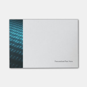 Notas Post-it® Orbes azules 3D