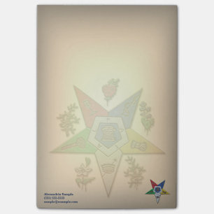 Notas Post-it® Orden De La Estrella Oriental