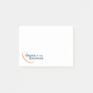 Notas Post-it® Orden del ingeniero