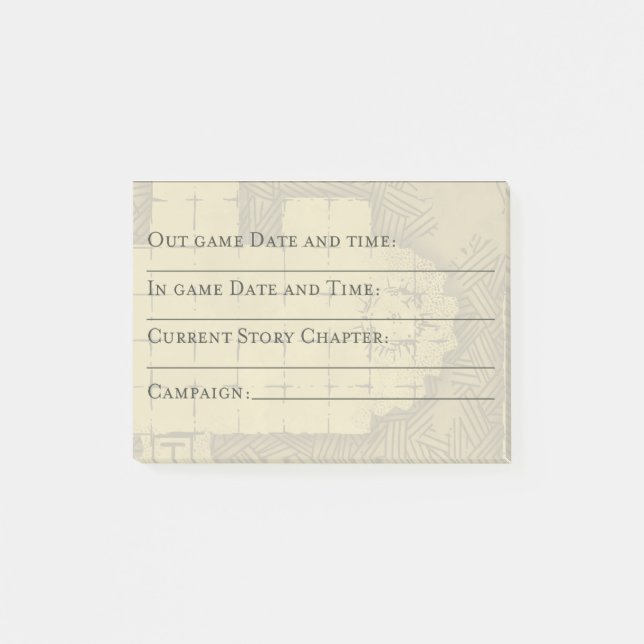 Notas Post-it® Organizador gráfico de publicaciones de DM; fecha, (Anverso)