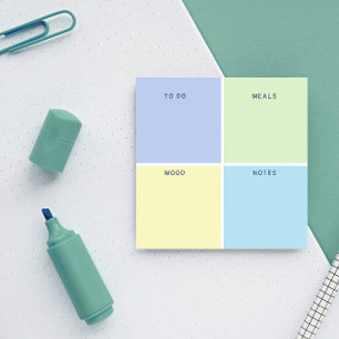 Notas Post-it® Organizar los Pasteles de Primavera todos los días