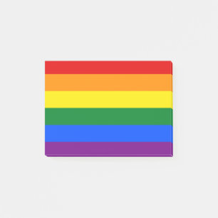 Notas Post-it® Orgullo arcoiris