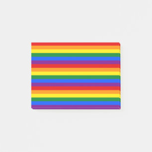 Notas Post-it® Orgullo arcoiris