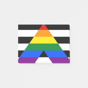Notas Post-it® Orgullo de aliado directo