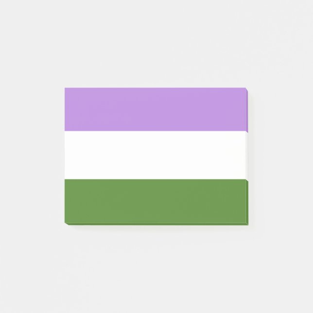 Notas Post-it® Orgullo de género (Anverso)