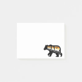 Notas Post-it® Orgullo del oso