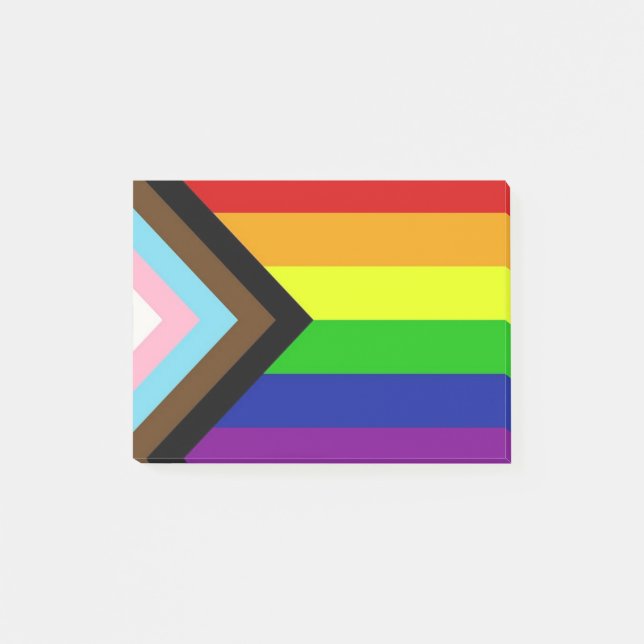 Notas Post-it® Orgullo LGBTQ+ (Anverso)