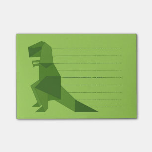 Notas Post-it® Origami de T-Rex