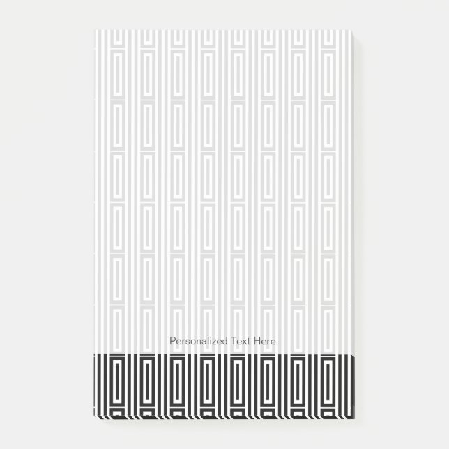 Notas Post-it® Origen étnico abstracto (Anverso)