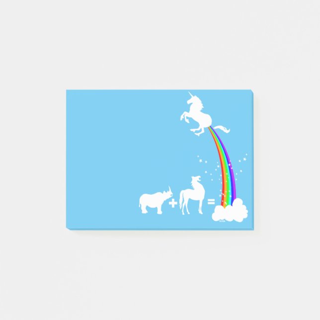 Notas Post-it® Origen unicornio (Anverso)