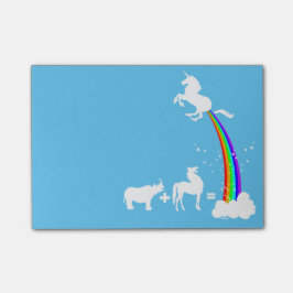 Notas Post-it® Origen unicornio
