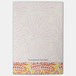 Notas Post-it® Ornamento con orejas de trigo