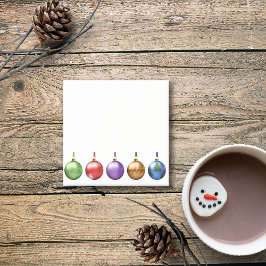 Notas Post-it® Ornamentos de Navidad
