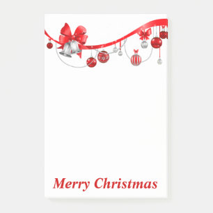 Notas Post-it® Ornamentos de Navidad