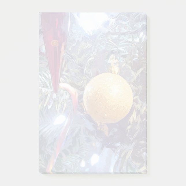 Notas Post-it® Ornamentos feriados de invierno (Anverso)