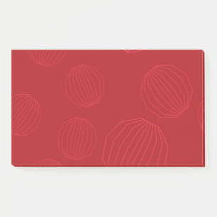 Notas Post-it® Ornamentos navideños simples, modernos y fluidos