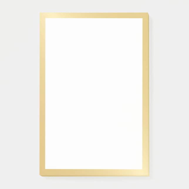 Notas Post-it® Oro elegante (Anverso)