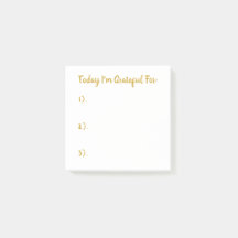 Oro simple con gratitud blanca