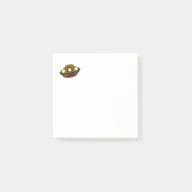 Notas Post-it® Oro Spaceship (Anverso)
