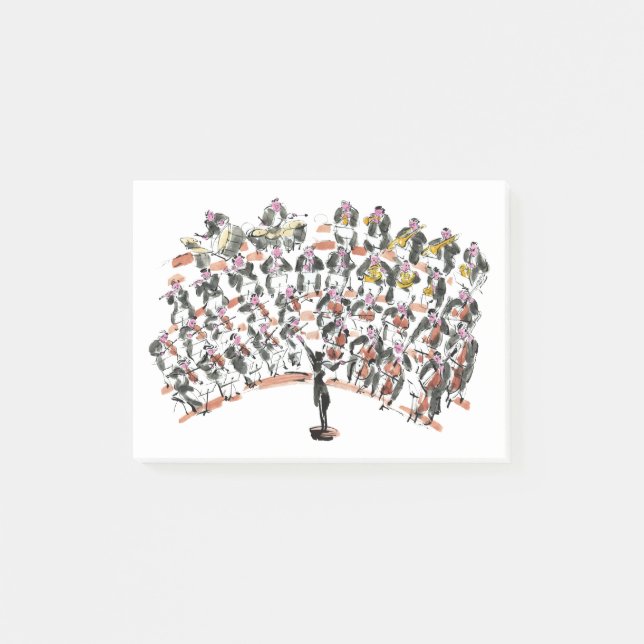 Notas Post-it® Orquesta (Anverso)