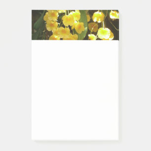 Notas Post-it® Orquídeas Amarillas colgando flores tropicales