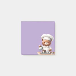 Notas Post-it® Osito chocolatero