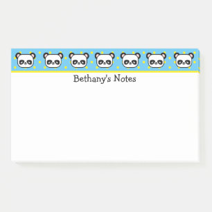 Notas Post-it® Ositos Panda Personalizados
