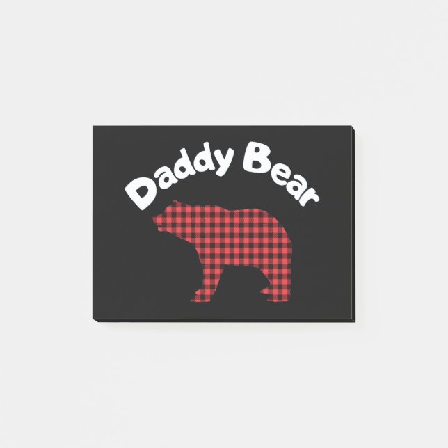 NOTAS POST-IT® OSO DE DADDY (Anverso)